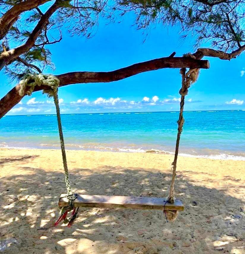 Breezy Beachfront Bali-Style Haven 180 Degree Oceanview Hau'ula Extérieur photo